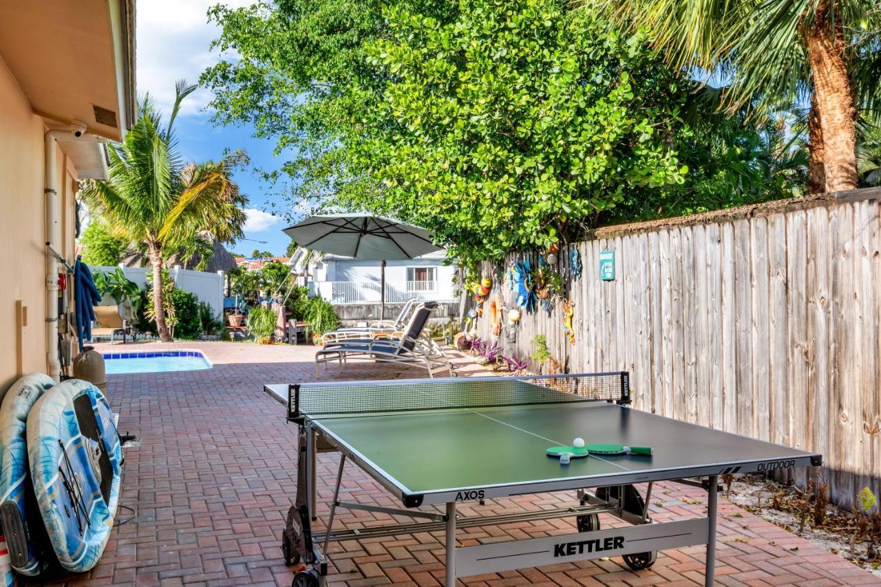 4 Bd Near Beach Spacious Solar Heated Pool Waterfront Home Pompano Beach Exterior foto
