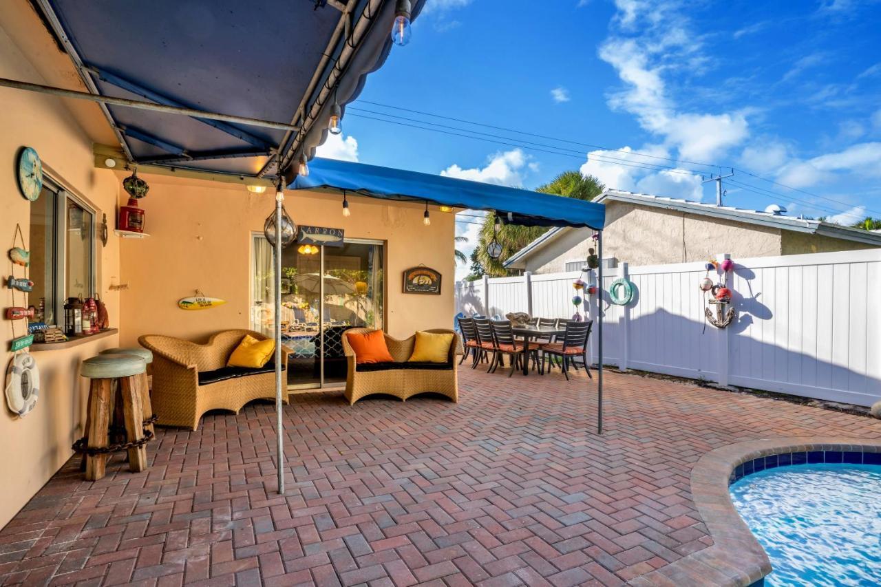 4 Bd Near Beach Spacious Solar Heated Pool Waterfront Home Pompano Beach Exterior foto